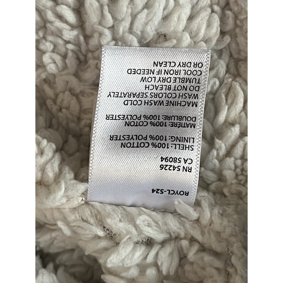 Royal Robbins Blue Sherpa Lined Hooded Vest Jacket Women's Small - Picture 5 of 8